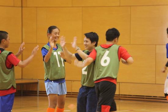 International Exchange through Sports Tag by the Representative from Japan7